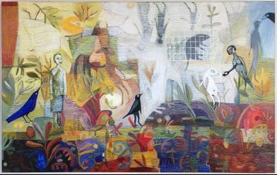 Swart Kobie Pandora_s Box 2018 122x76cm acrylic on canvas Kobie Swart