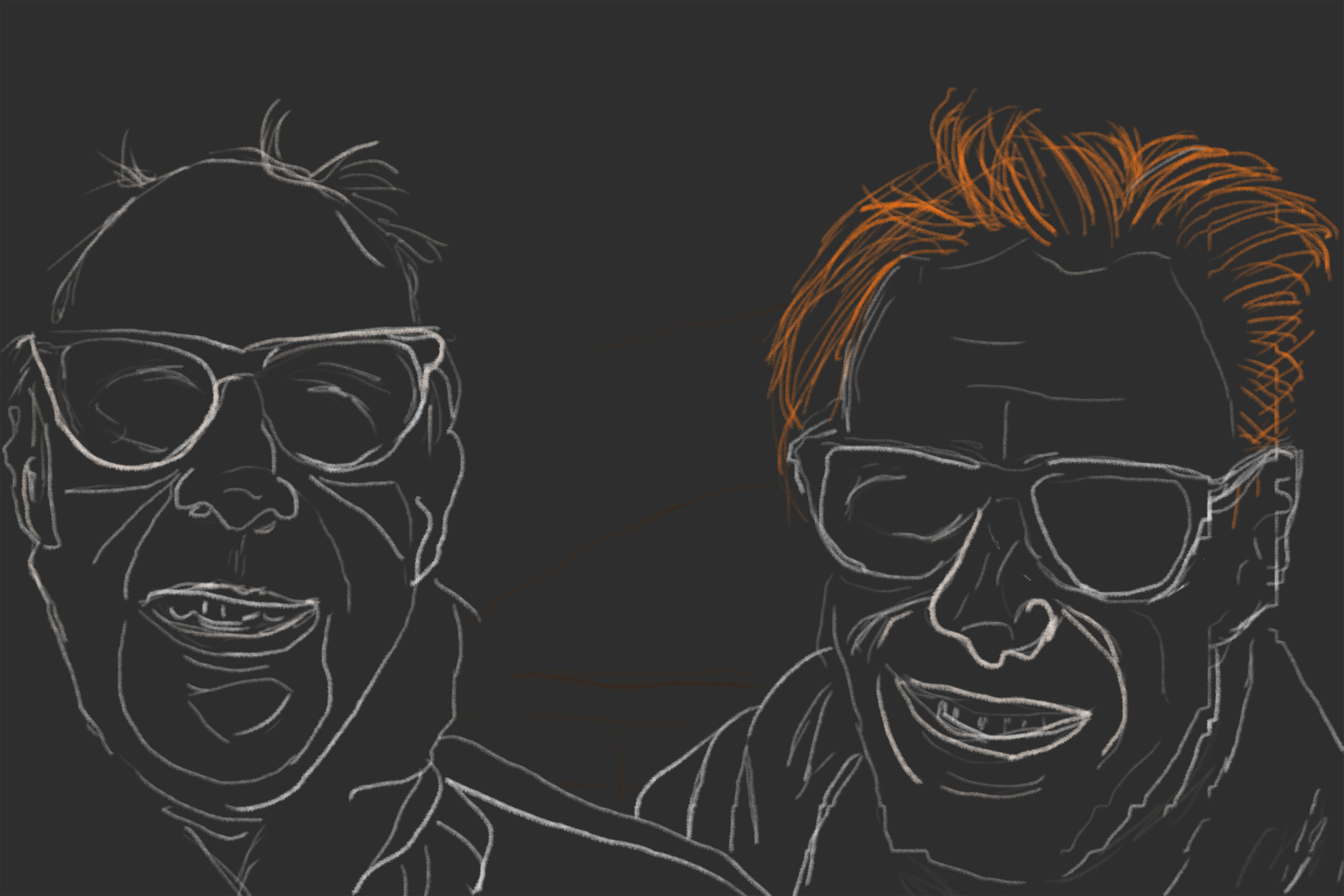 Hirst_Marty_father_and_son_2021_40X30_digital_drawing https://www.gallery247.com.au/marty-hirst/