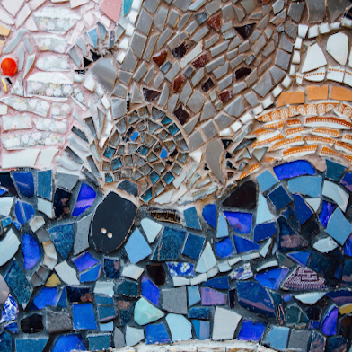 platypus mosaic by Amanda Tattam