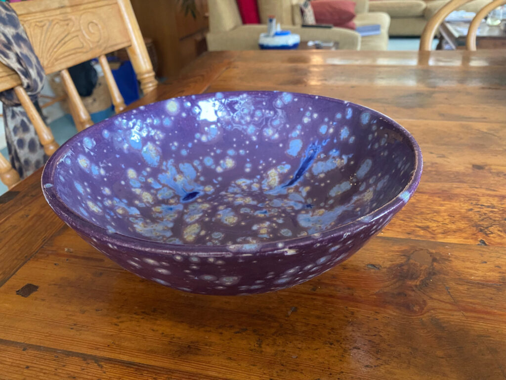 Notley Liz bowl 2023 stoneware Banyule Open Studios