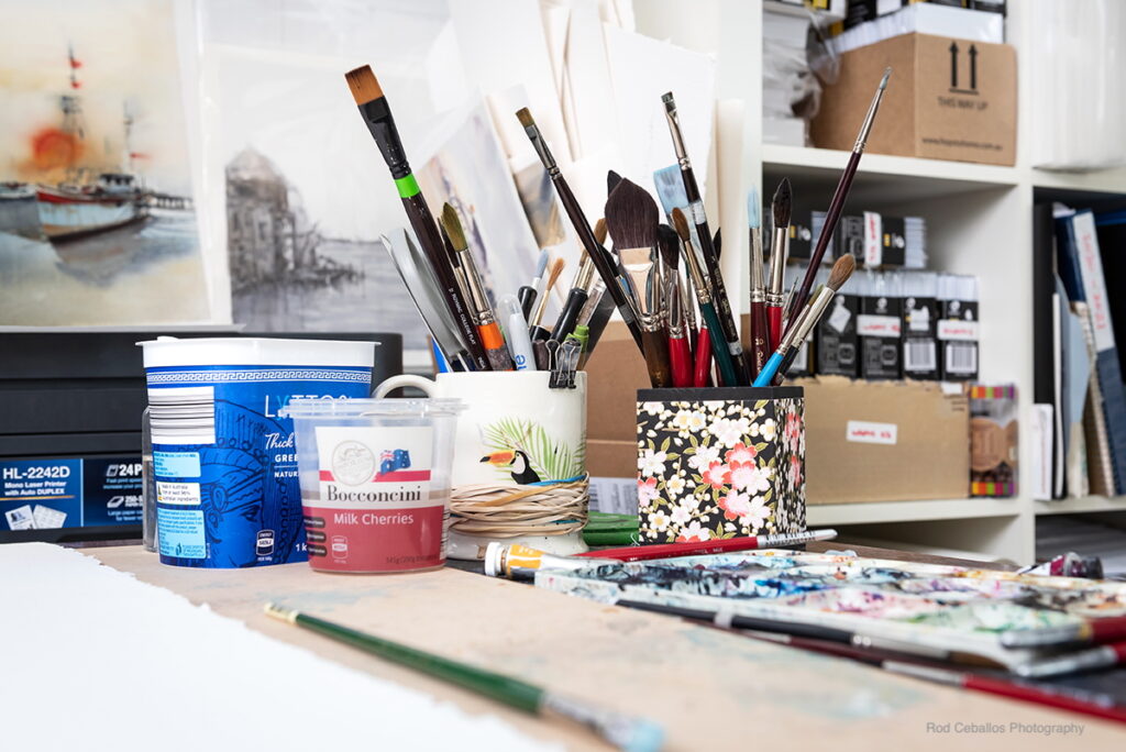 BOS Nadine studio 2 Banyule Open Studios