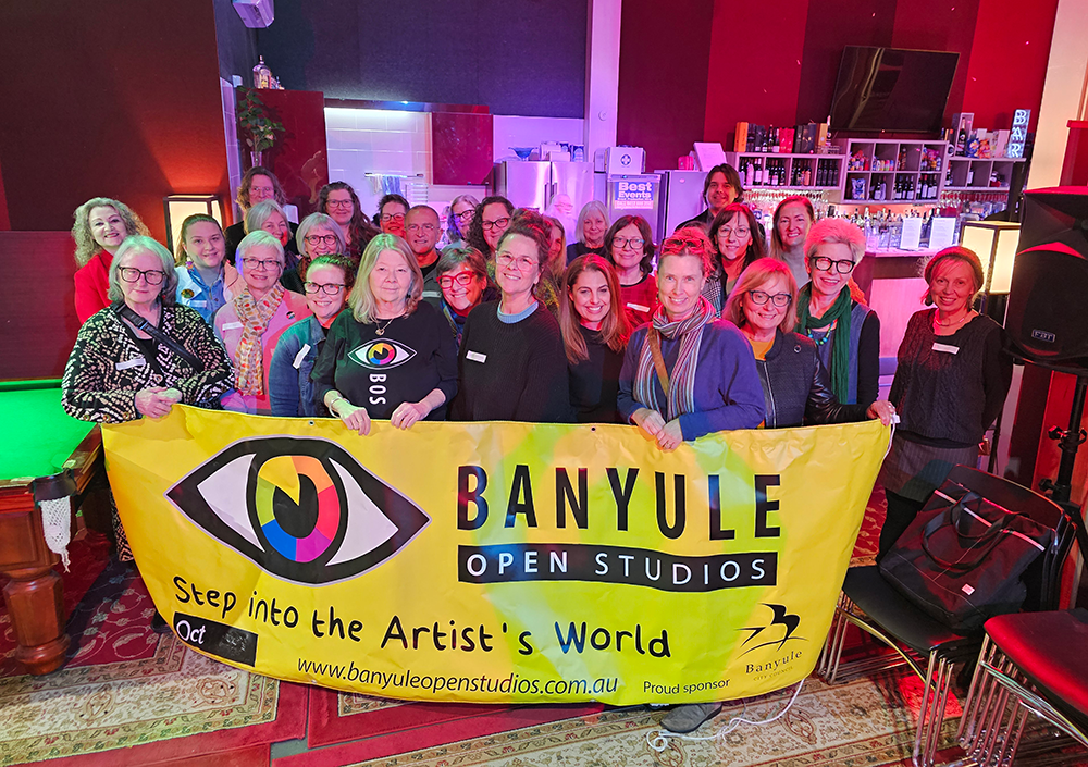 BOS artists Banyule Open Studios